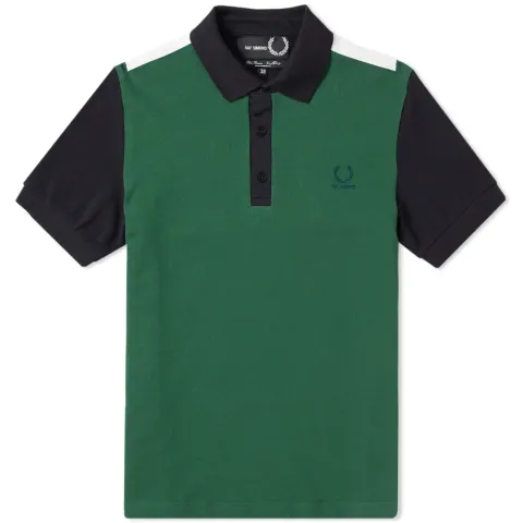 Tape Detail Pique Polo