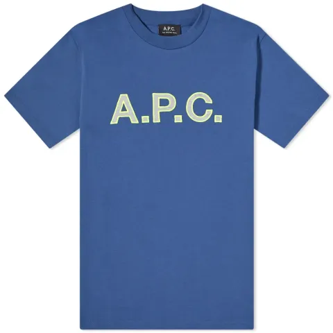 A.P.C. Romain Embroidered Logo T-Shirt
