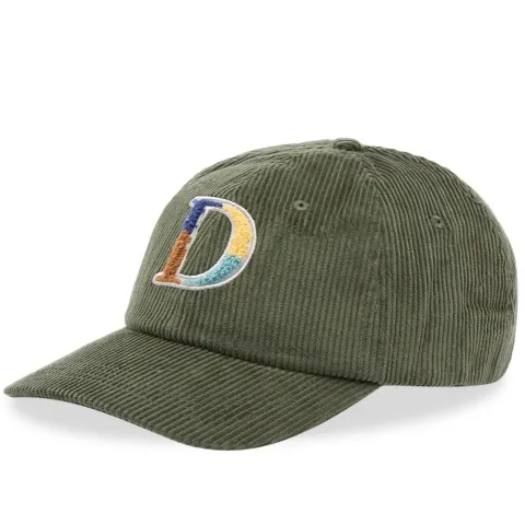 D Chenille Corduroy Cap