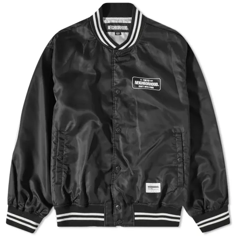 Logo Baseball Jacket