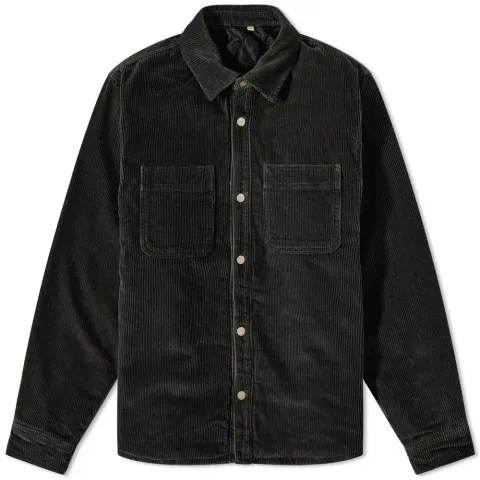 Cord Quilted Overshirt