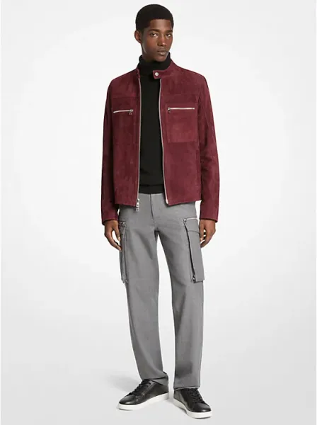 Suede Racer Jacket