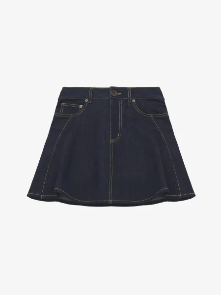 Denim Mini Skirt