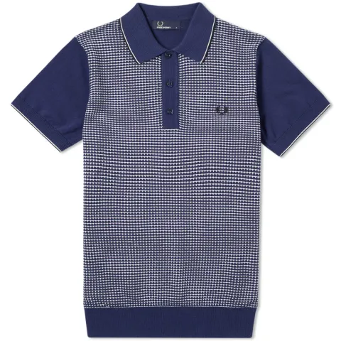 Fred Perry Textured Knitted Polo