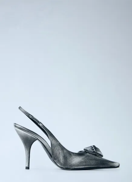 Prada Leather Slingback Pumps