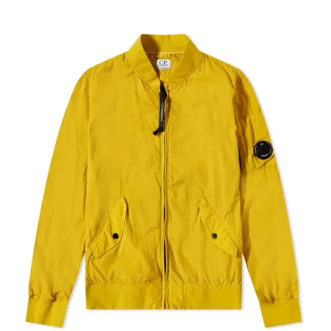 Arm Lens Bomber Jacket
