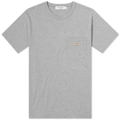 Maison Kitsuné Profile Fox Patch Pocket T-Shirt