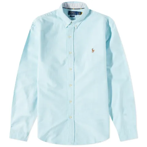 Slim Fit Button Down Oxford Shirt