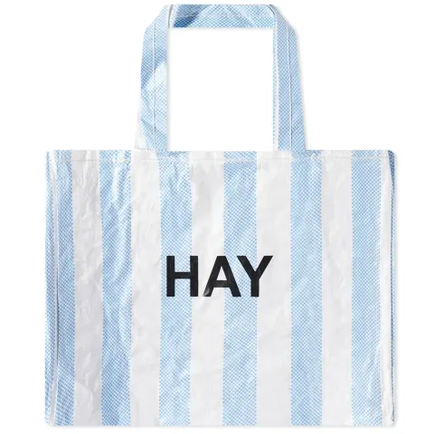 Recycled Candy Stripe Bag - Medium