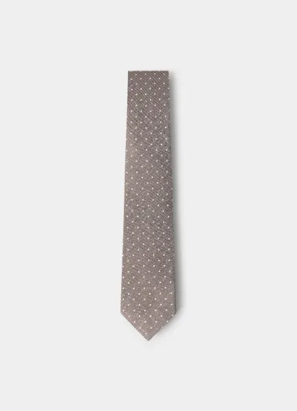 Silk Twill Mayfair Dot Tie