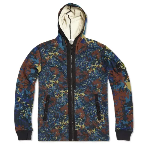 Full Zip Camo Hoody