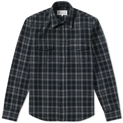 10 Heavyweight Check Overshirt