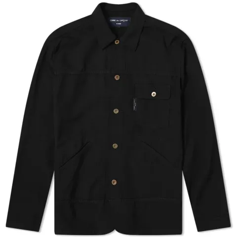 Comme Des Garcons Homme Patch Logo Workwear Jacket