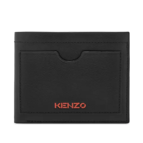 Leather Logo Billfold Wallet