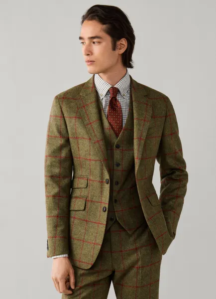 Hackett Wool Horse and Hound Blazer - British Woven