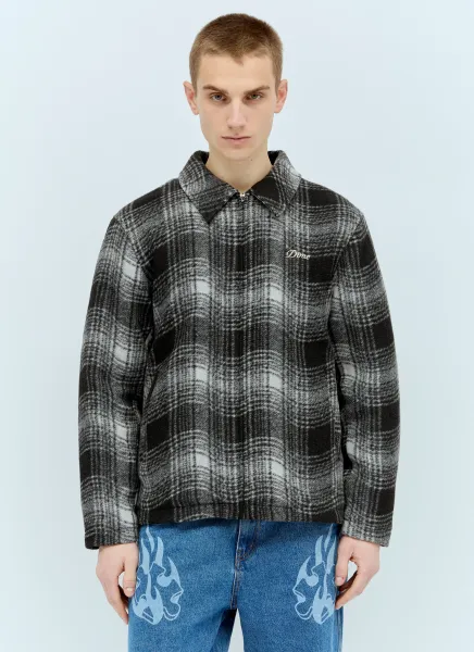 Wave Plaid Jacket