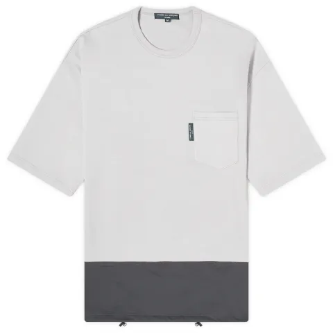 Heavyweight Panelled Drawstring Pock