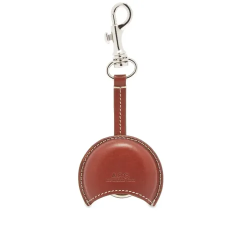 A.P.C. Ambre Leather Keyring