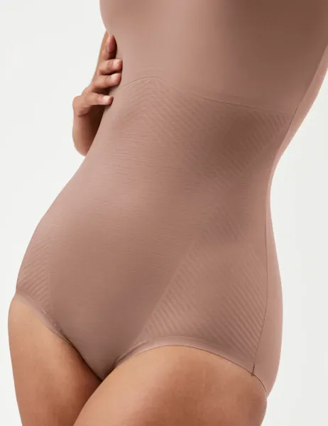 Spanx SPANXshape Invisible Tank Bodysuit Cafe