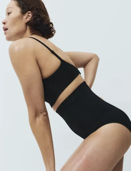 Body by M&S Body Sculpt Seamless Waist Cincher Black