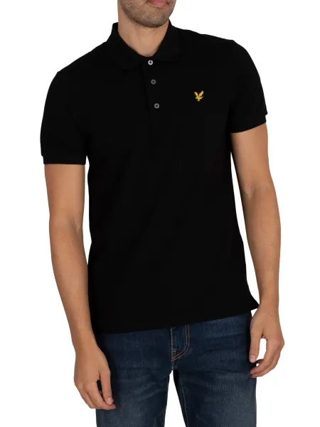 Lyle & Scott Organic Cotton Plain Polo Shirt