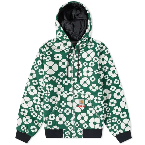 x Carhartt WIP Hooded Floral Work Jacket