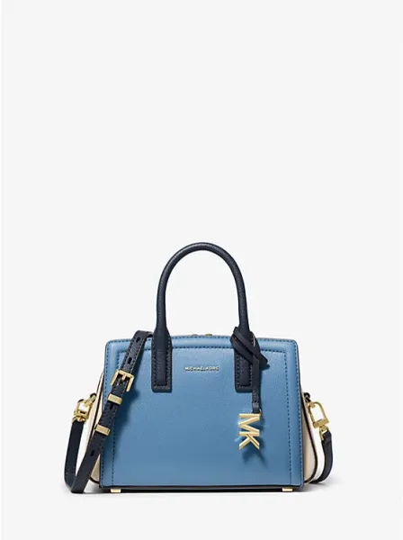 Laila Extra-Small Pebbled Leather Crossbody Bag