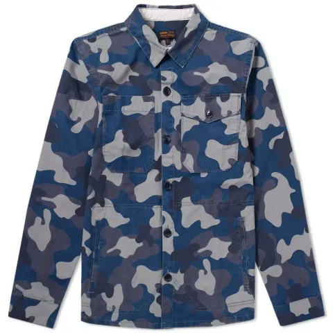 Heritage Camo Heavy Overshirt Jacket