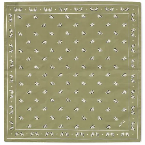 A.P.C. Paisley Bandana Neckerchief