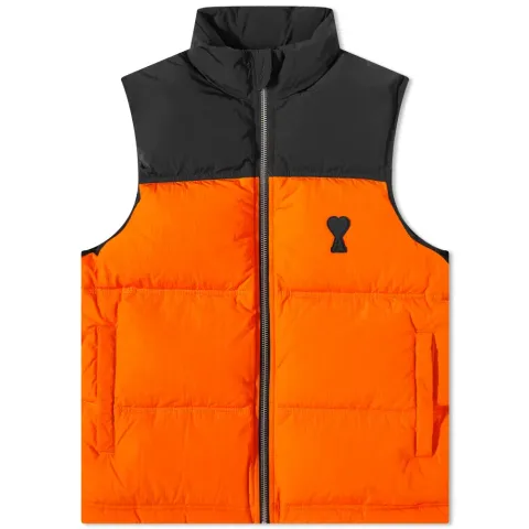 AMI Heart Logo Down Gillet
