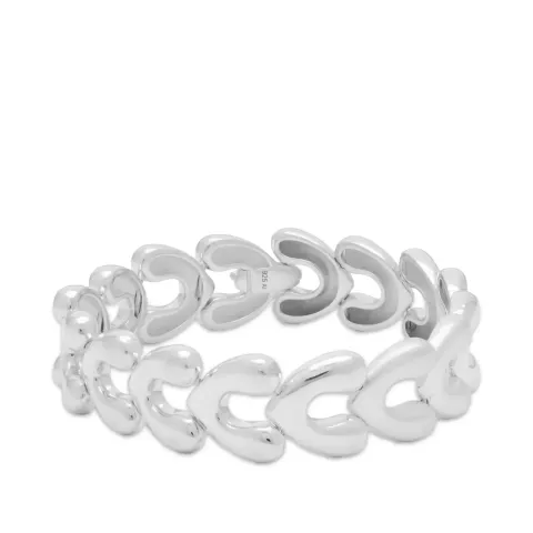Small Heart Link Bracelet