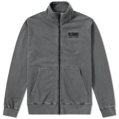 Overdyed Funnel Neck Zip Sweat