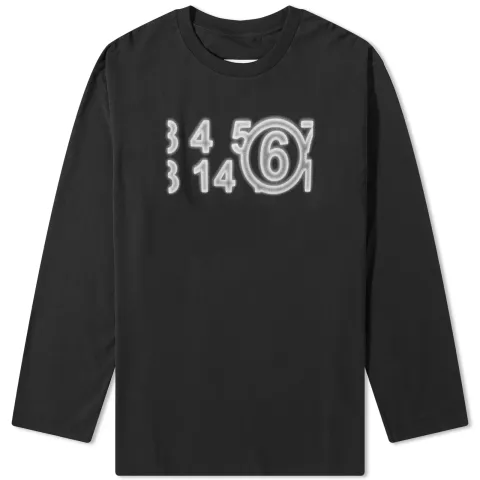Number Logo Long Sleeve T-Shirt