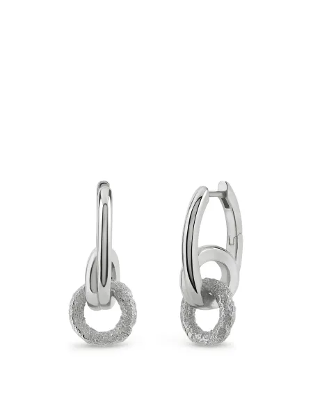 TUTTI Connection Silver Plated Drop Earrings