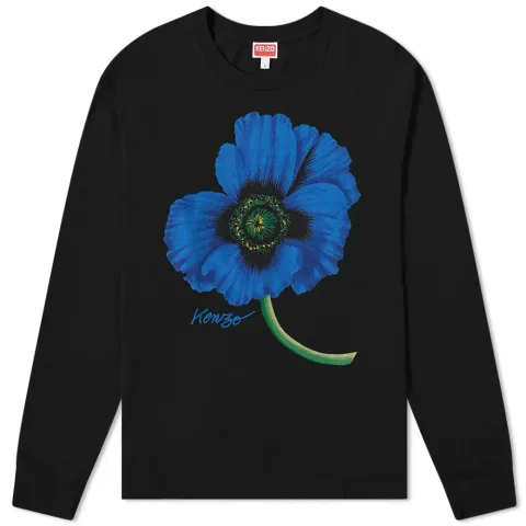 Long Sleeve Floral Print T-Shirt