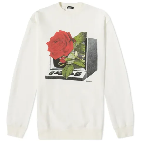 Computer Logo Crew Sweat