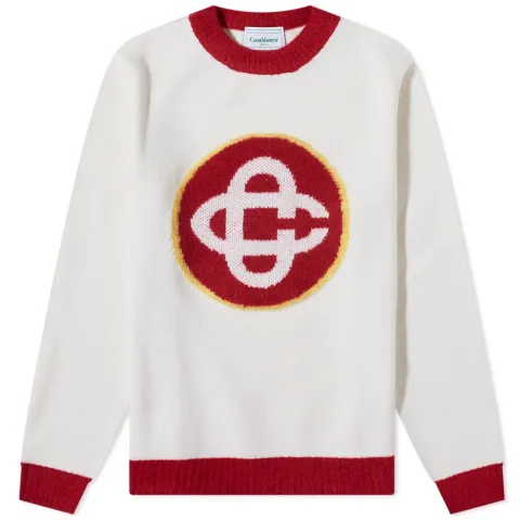 Monogram Crew Knit
