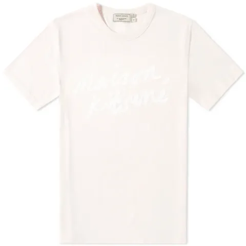 Maison Kitsuné Handwriting Tee - END. Exclusive