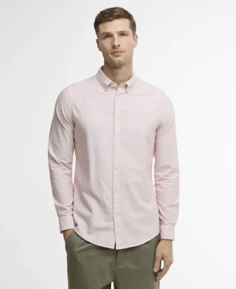 Striped Oxford Tailored Long-Sleeved Shirt