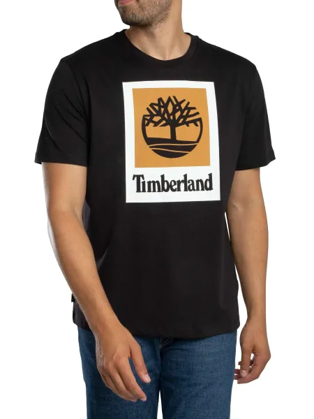Timberland Coloured Short Graphic T-Shirt