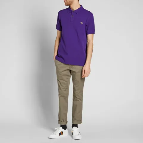 Regular Fit Zebra Polo