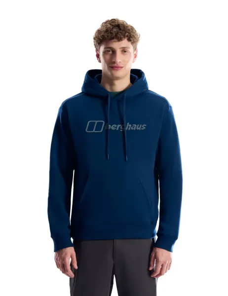 Cotton Rich Kangaroo Pocket Hoody Navy