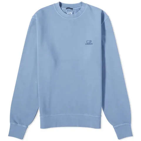 Diagonal Fleece Crew Sweat