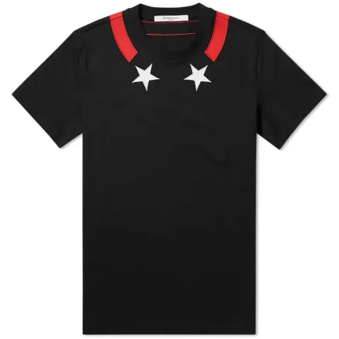 Cuban Tape Star Collar Tee