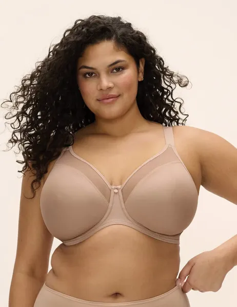 Elomi Smooth Moulded Wired T-Shirt Bra DD-HH Beige