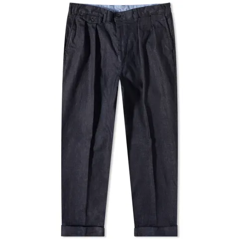 2 Pleats Denim Pant