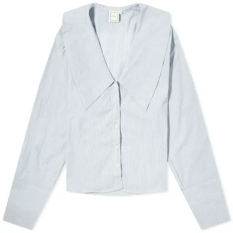 OS Collared Stripe Shirt