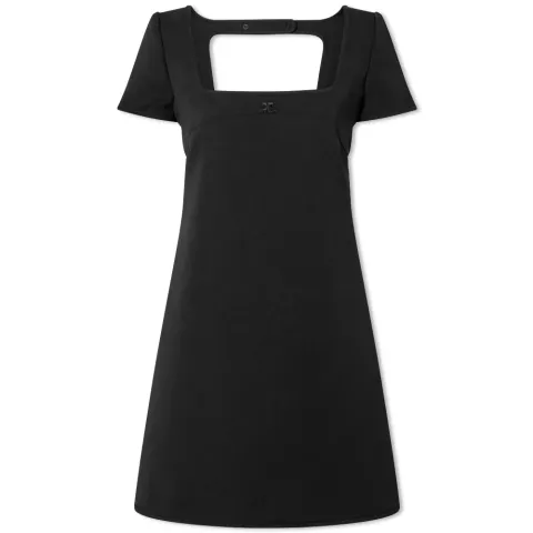 Courrèges Shortsleeve Mini Workwear Dress