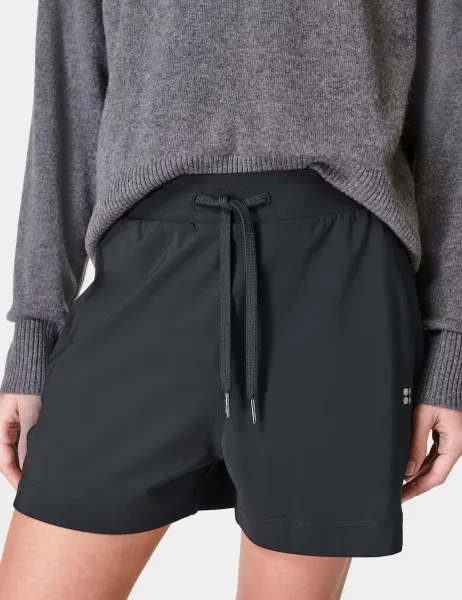 Sweaty Betty Explorer High Waisted Shorts Black