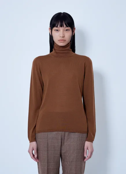 Max Mara Turtleneck Fine Knit Sweater